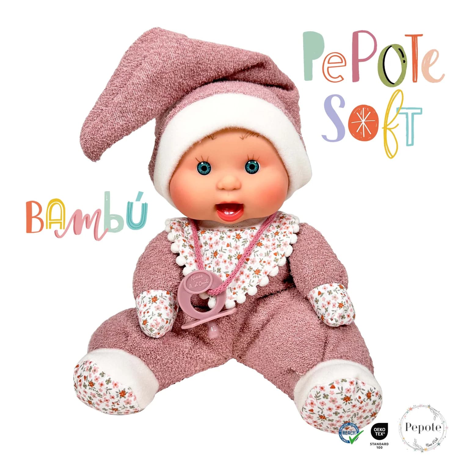 PEPOTE soft -dusty rose gift set — thumbnail 3