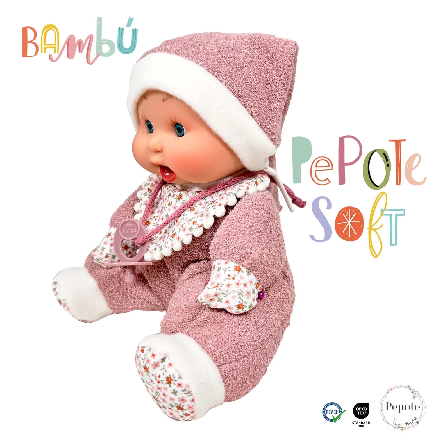 PEPOTE soft -dusty rose gift set — thumbnail 4