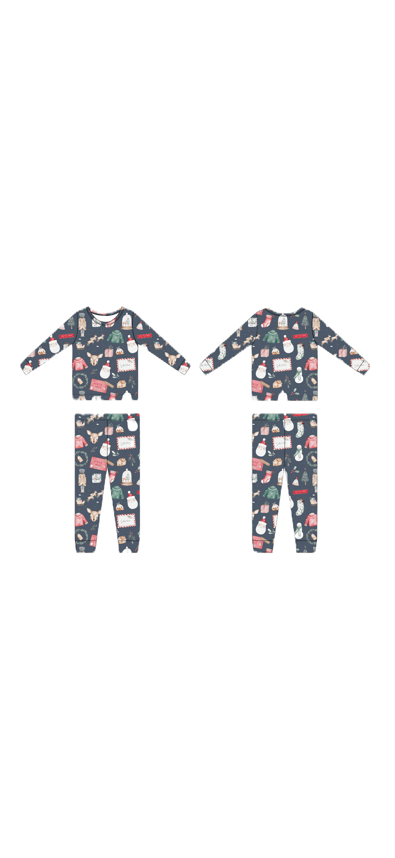 NORTH POLE Long Sleeve PJ Set